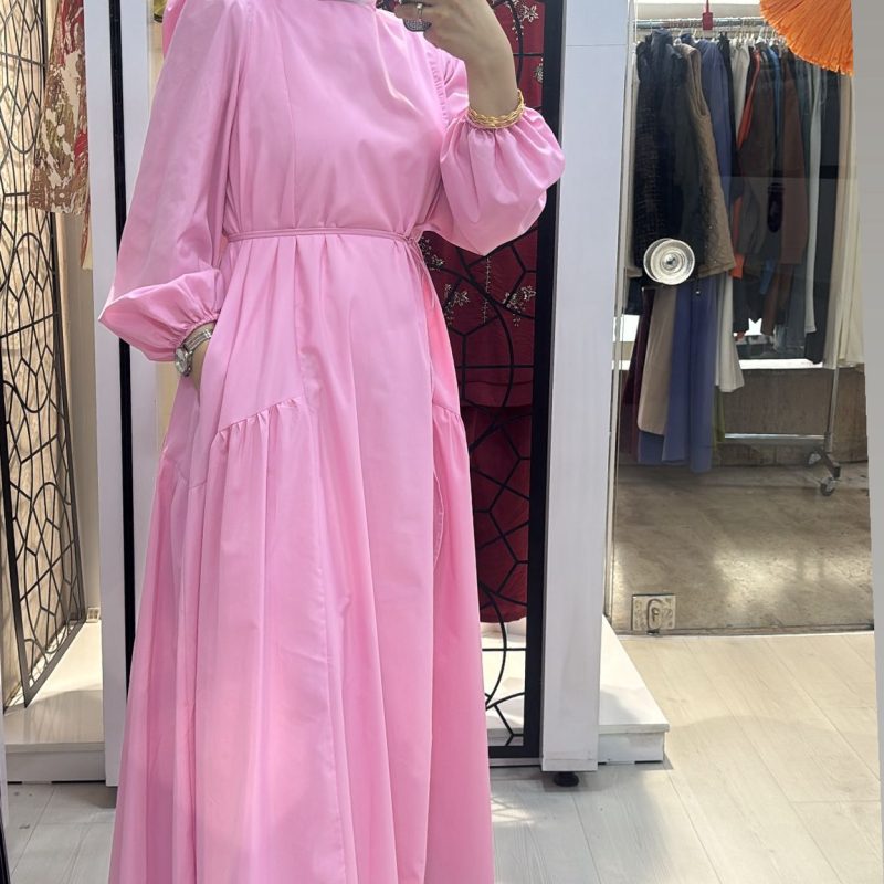 alya pembe elbise